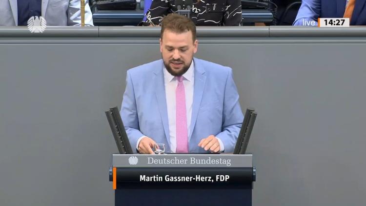 Martin Gassner-Herz MdB - Haushaltsrede